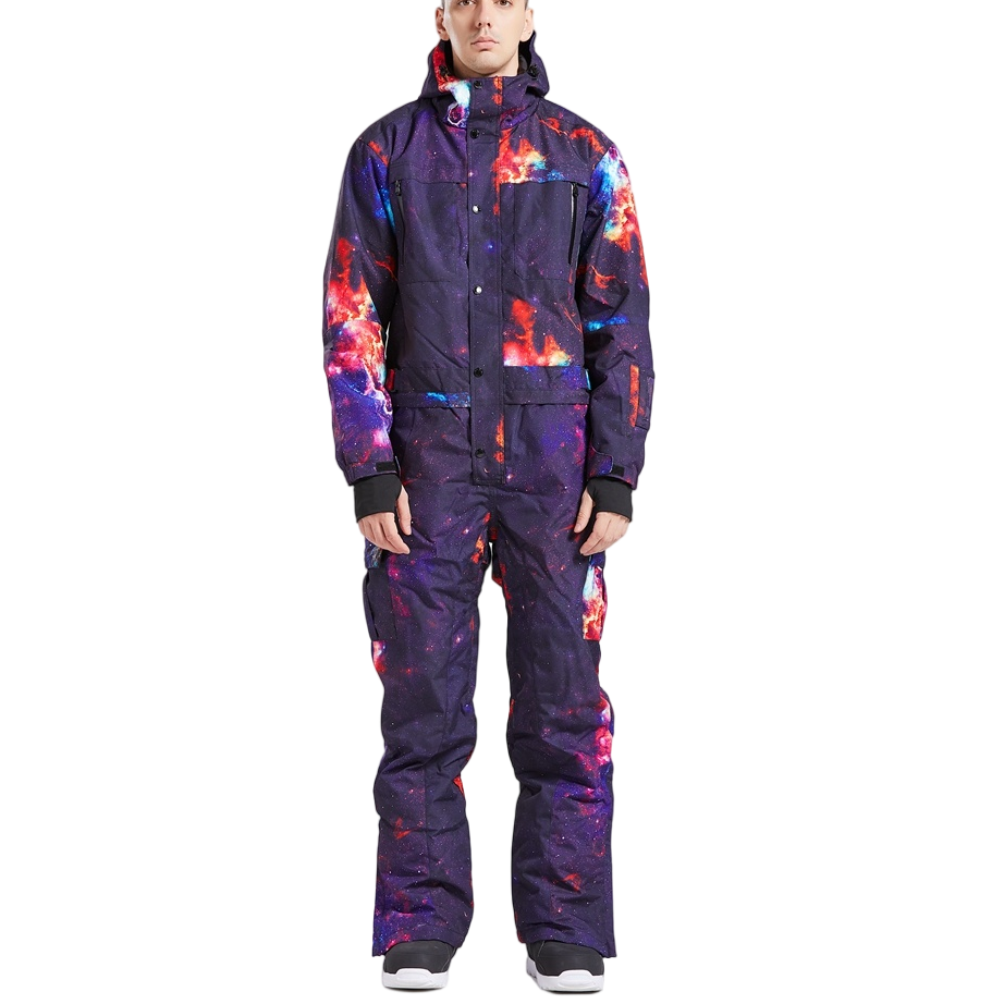 BGX Men's one-piece Ski Suit Snowsuits Jumpsuits