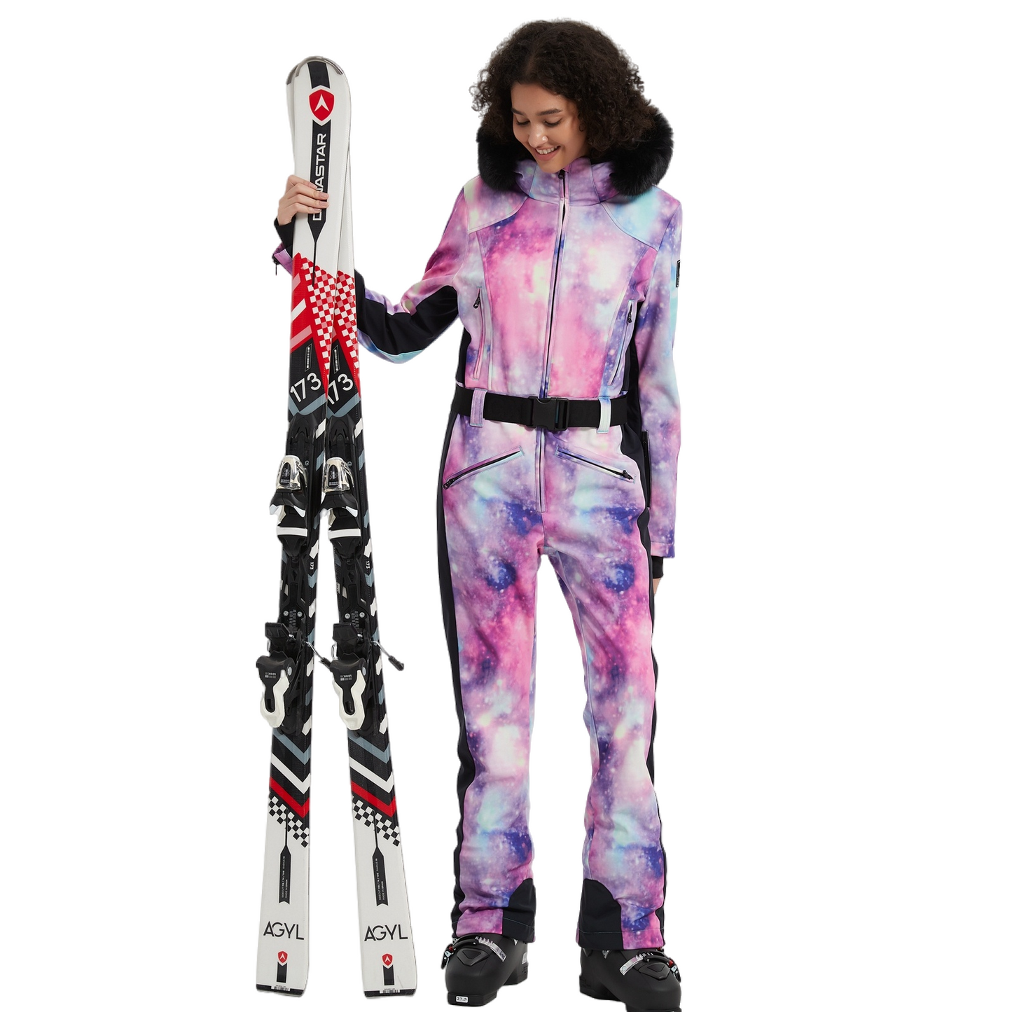 BGX 24-25 NEW WOMEN'S SKI SUIT SLIM FIT WOMAN ONEPIECE