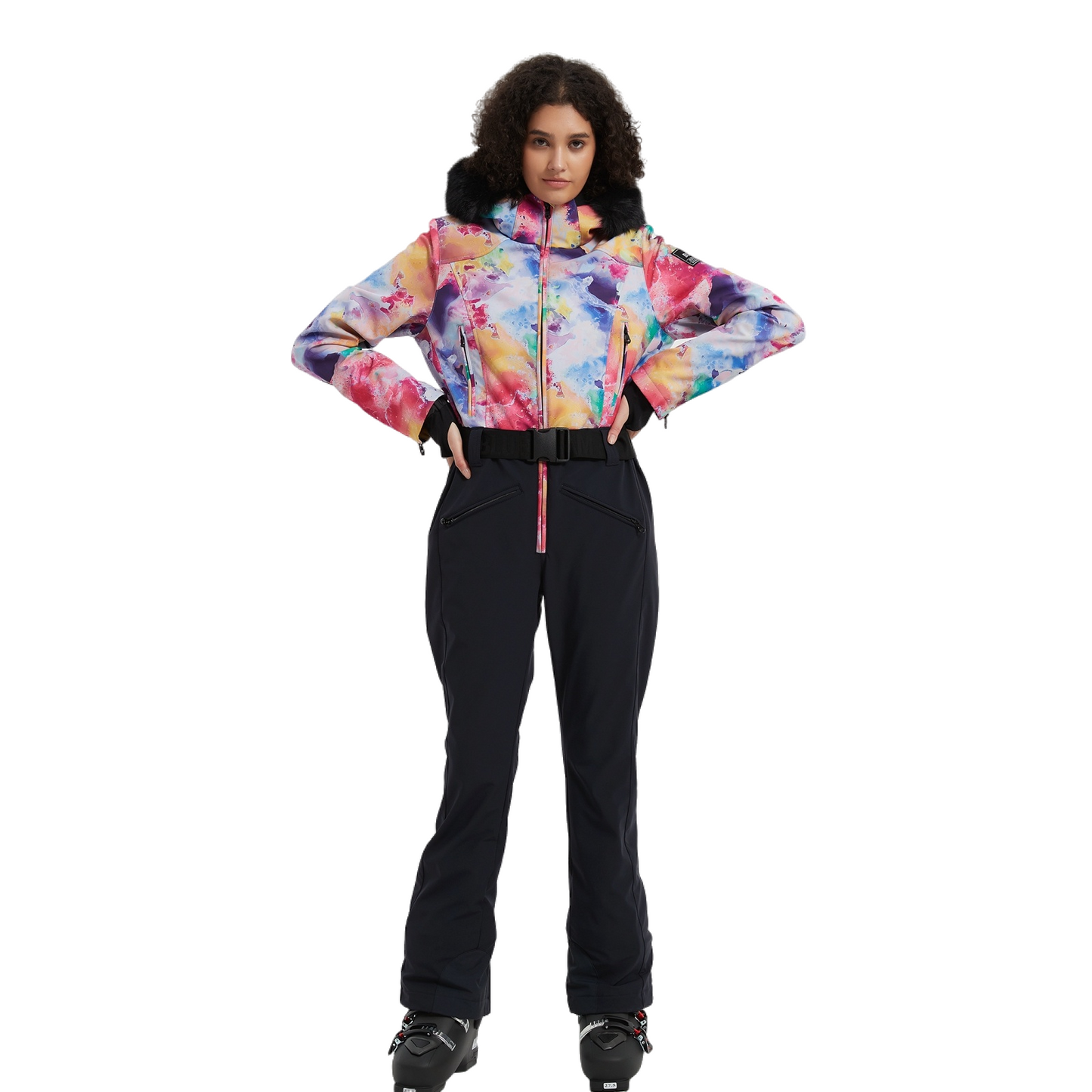 BGX 24-25 NEW WOMEN'S SKI SUIT SLIM FIT WOMAN ONEPIECE