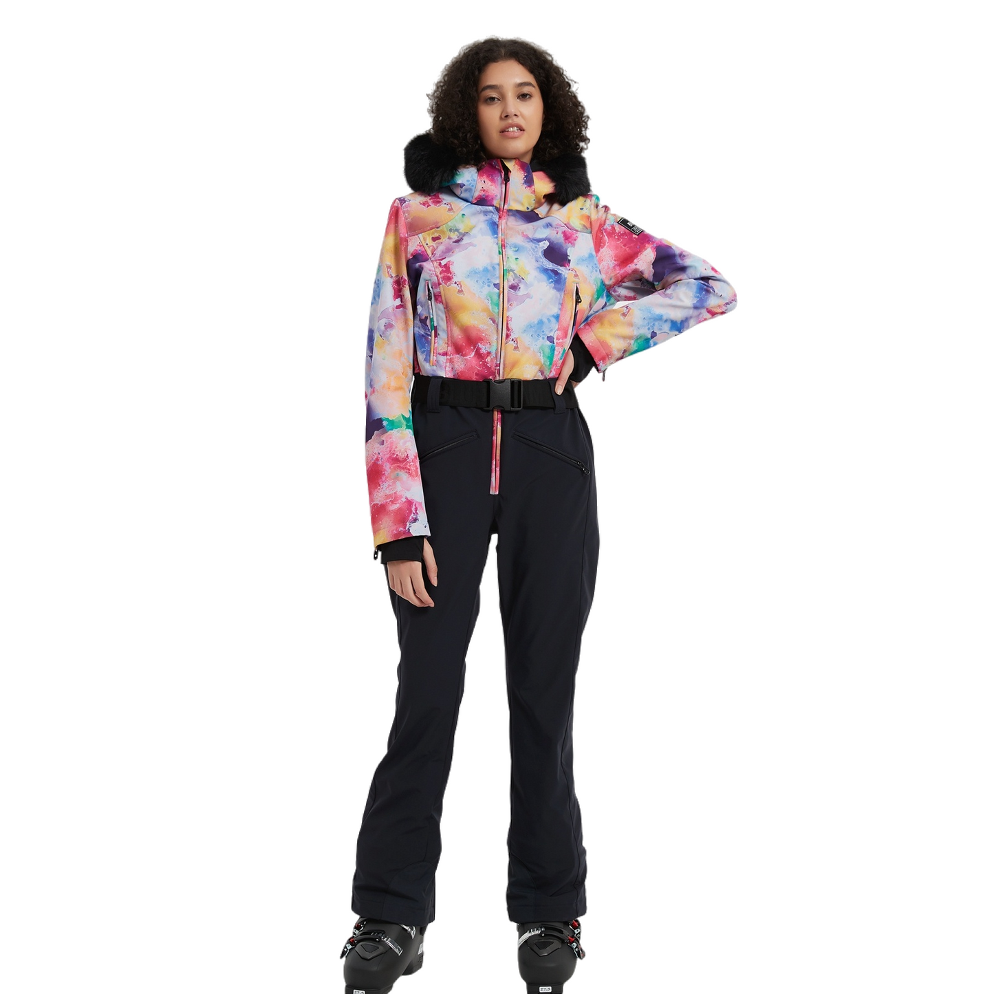 BGX 24-25 NEW WOMEN'S SKI SUIT SLIM FIT WOMAN ONEPIECE