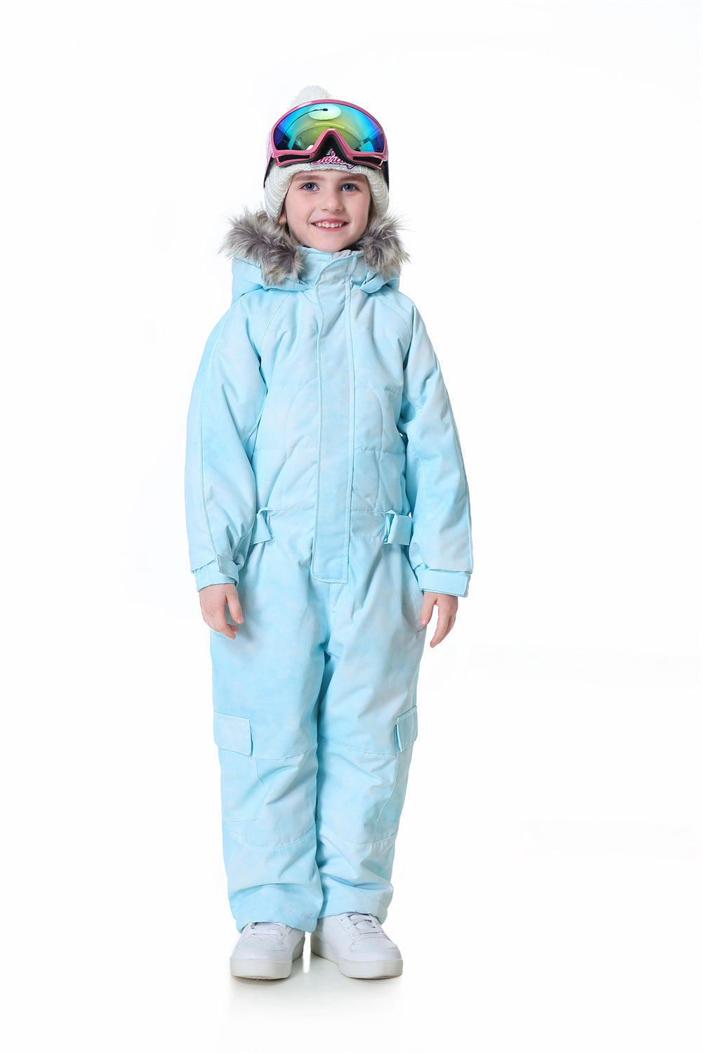 BGX Kids Snow jumpsuit Galaxy Pattern Onepiece Snowsuits