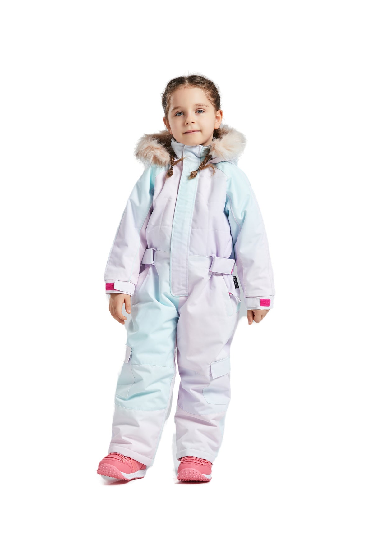 BGX Kids Snow jumpsuit Galaxy Pattern Onepiece Snowsuits