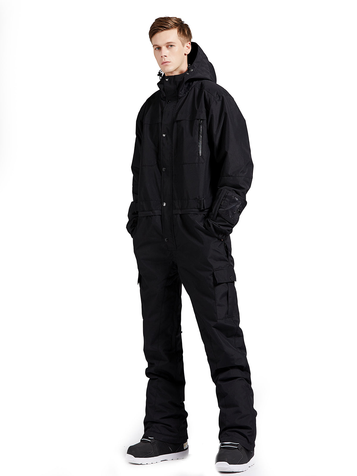 one piece salomon ski suits BGX Men's one-piece Ski Suit Snowsuits Jumpsuits – SNBOCON