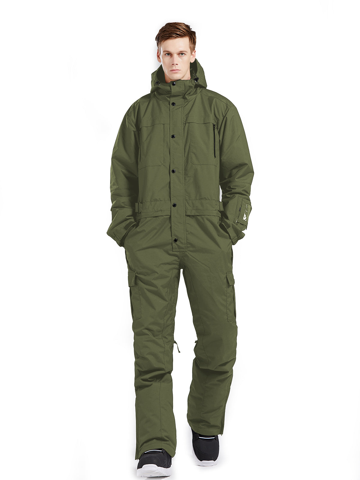 BGX Men's one-piece Ski Suit Snowsuits Jumpsuits