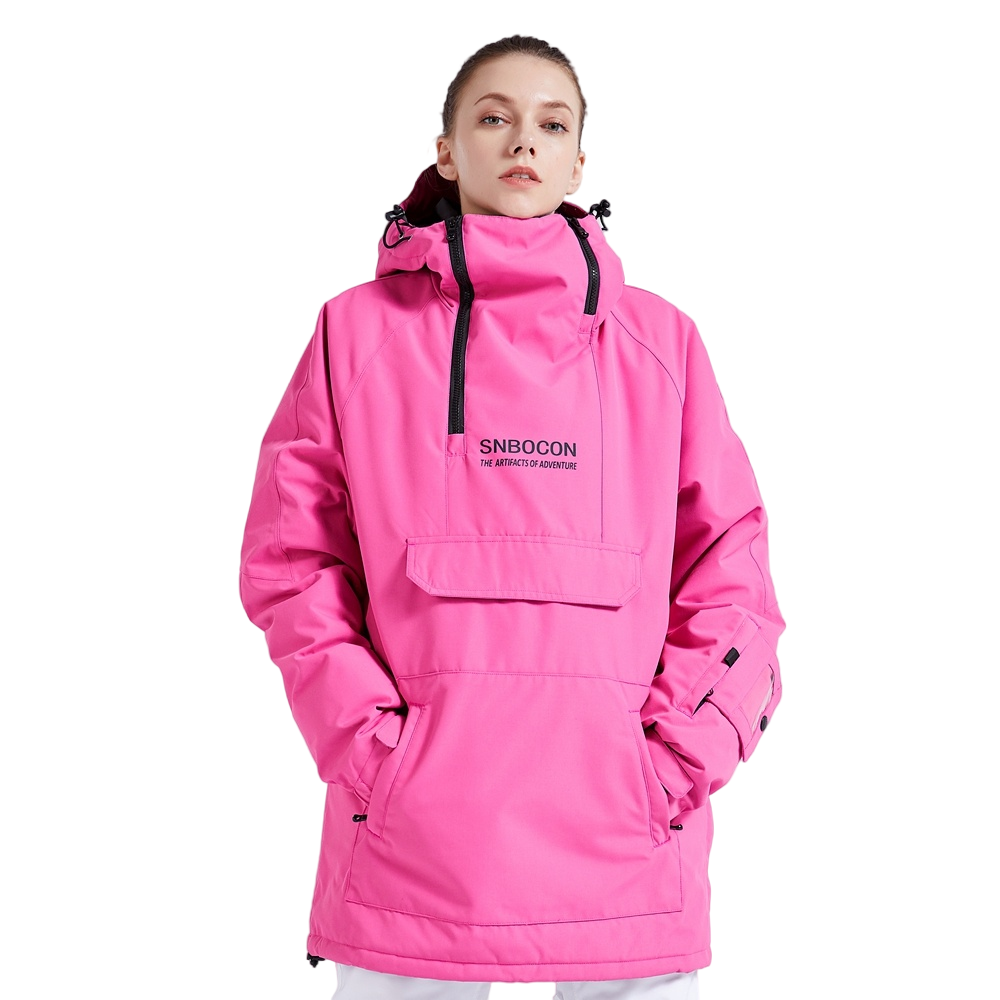 SNBOCON Unisex  Womens  Mens Pullover Snow Jacket