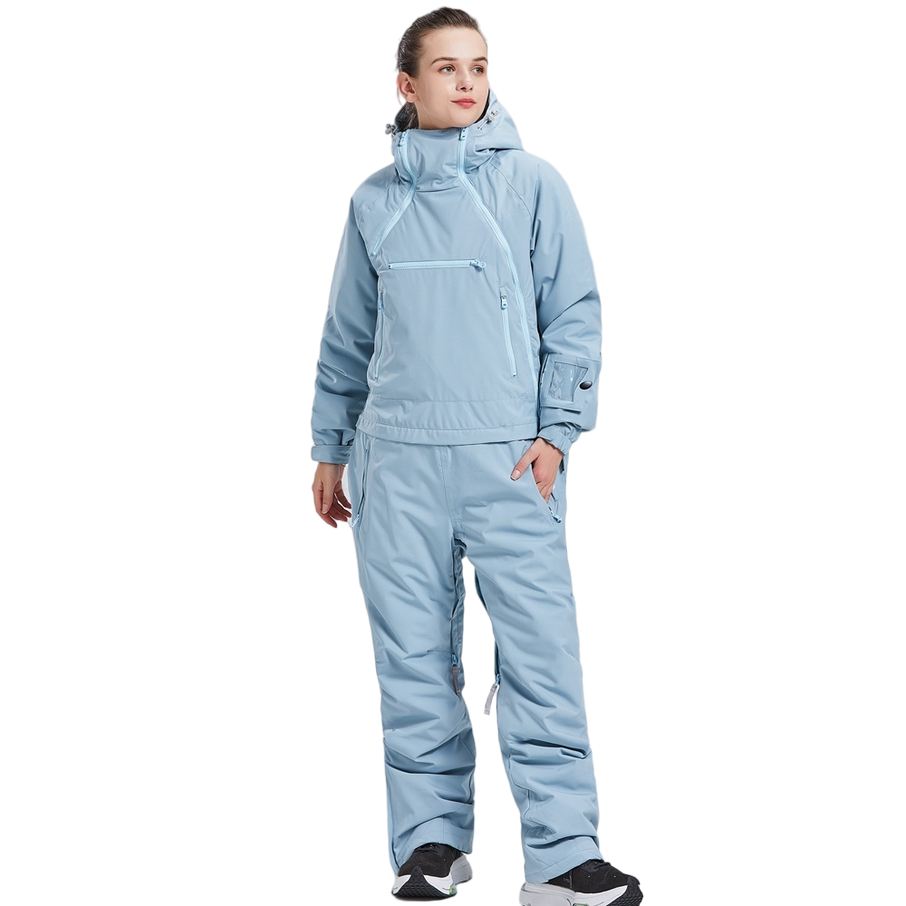 BUMDEEP Woman's Snowsuit  Onepiece Overall