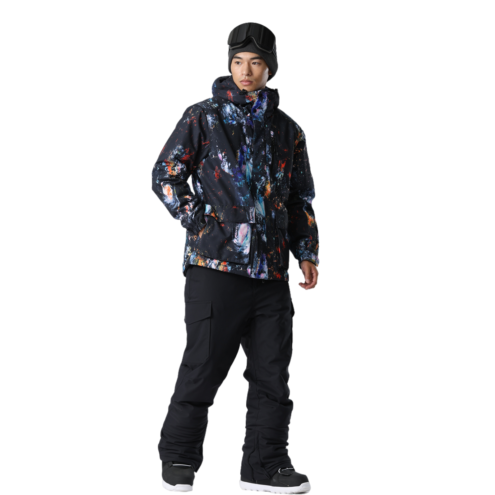 BUMDEEP Mens Snowsuits Jacket and Pants