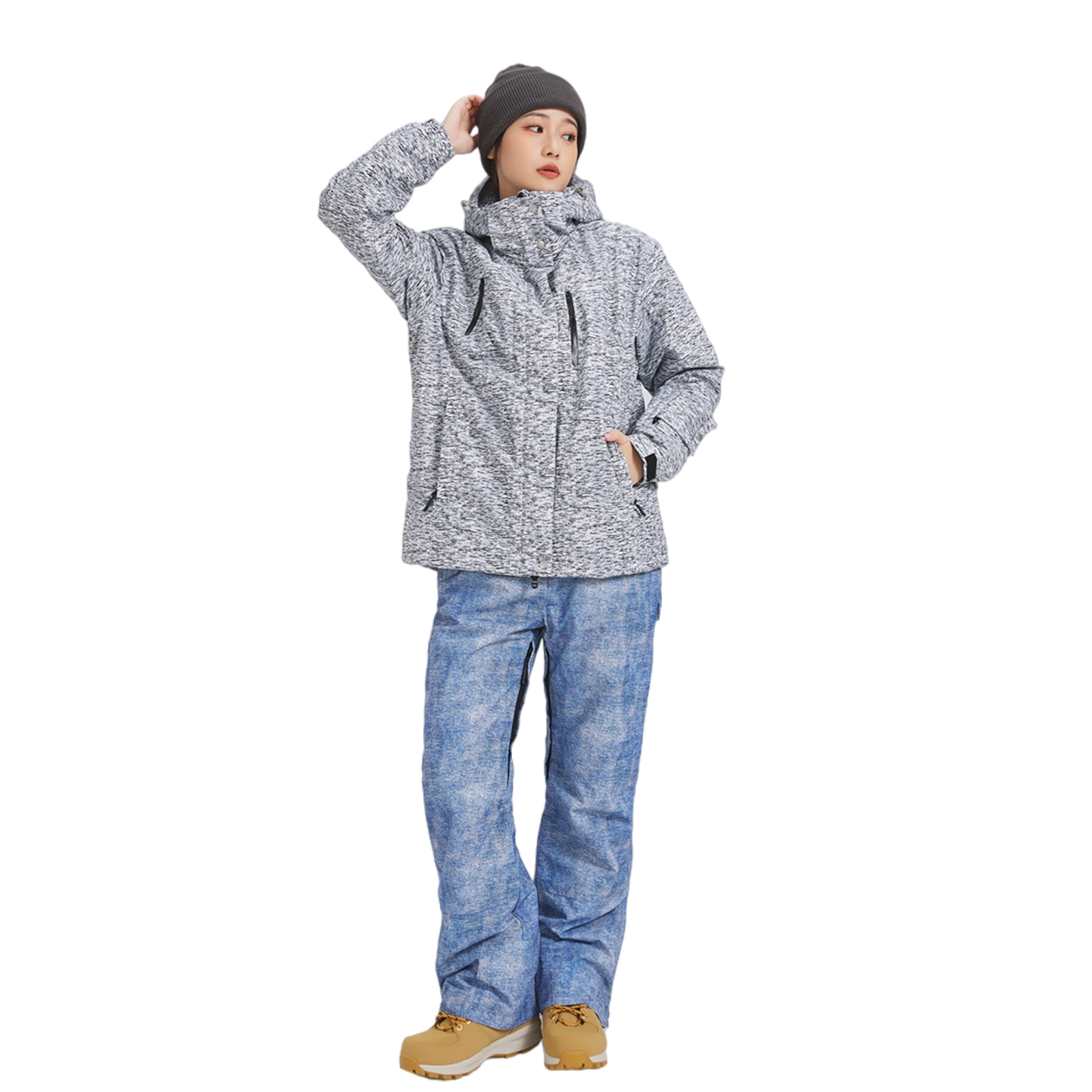 BUMDEEP Women Snowsuits Jacket and Pants