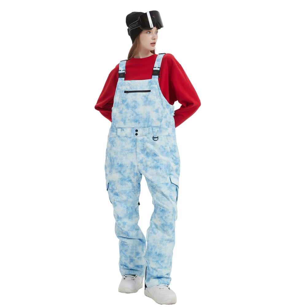 BUMDEEP Unisex Couple's Snow  Bib Pants