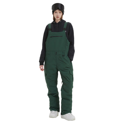 BUMDEEP Unisex Couple's Snow  Bib Pants