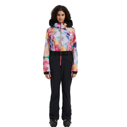 BGX 24-25 NEW WOMEN'S SKI SUIT SLIM FIT  WOMAN ONEPIECE