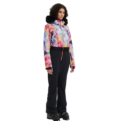 BGX 24-25 NEW WOMEN'S SKI SUIT SLIM FIT  WOMAN ONEPIECE
