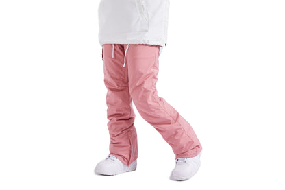 SNBOCON Womens Couple Slim-fit  Snow Pants  Snowboarding Pants