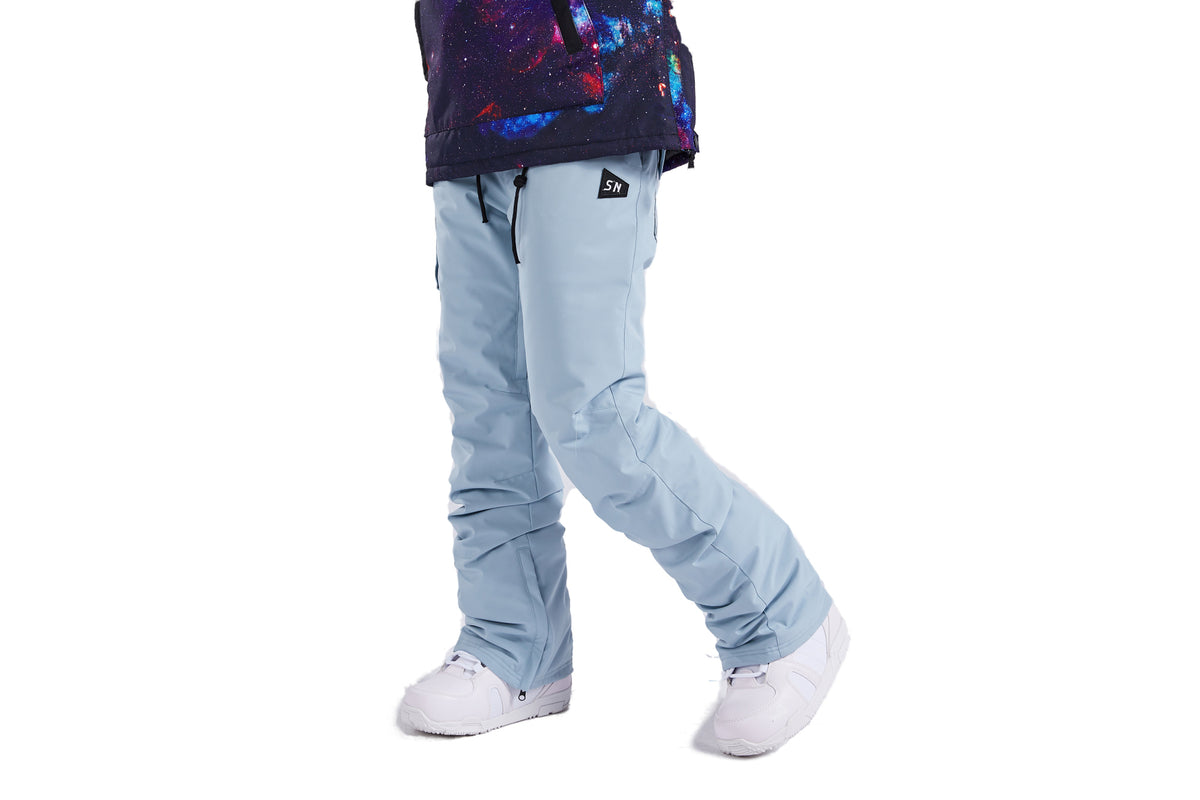 SNBOCON Womens Couple Slim-fit  Snow Pants  Snowboarding Pants