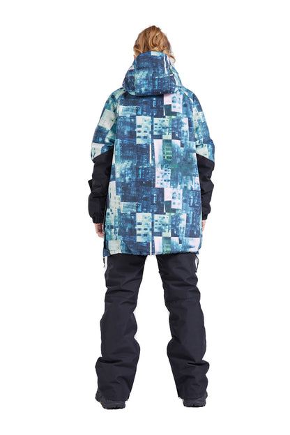 SNBOCON Unisex  Womens  Mens Pullover Snow Jacket