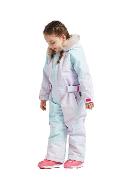 BGX  Kids Snow jumpsuit Galaxy Pattern Onepiece Snowsuits