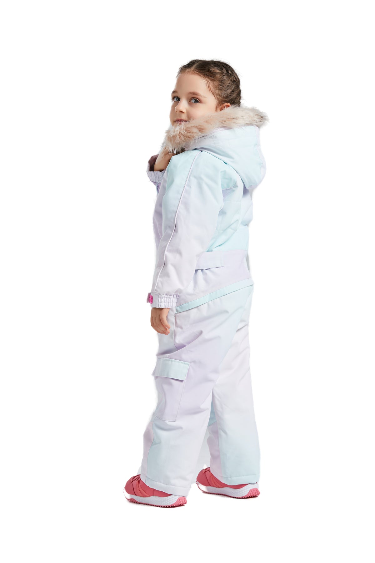 Bluemagic Kids Snow jumpsuit Galaxy Pattern Onepiece Snowsuits