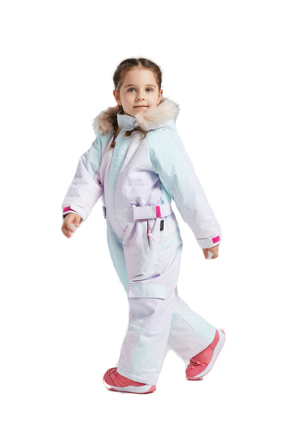 BGX  Kids Snow jumpsuit Galaxy Pattern Onepiece Snowsuits