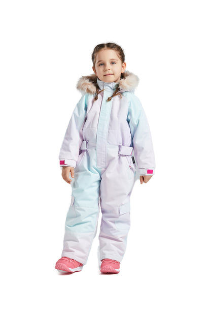BGX  Kids Snow jumpsuit Galaxy Pattern Onepiece Snowsuits