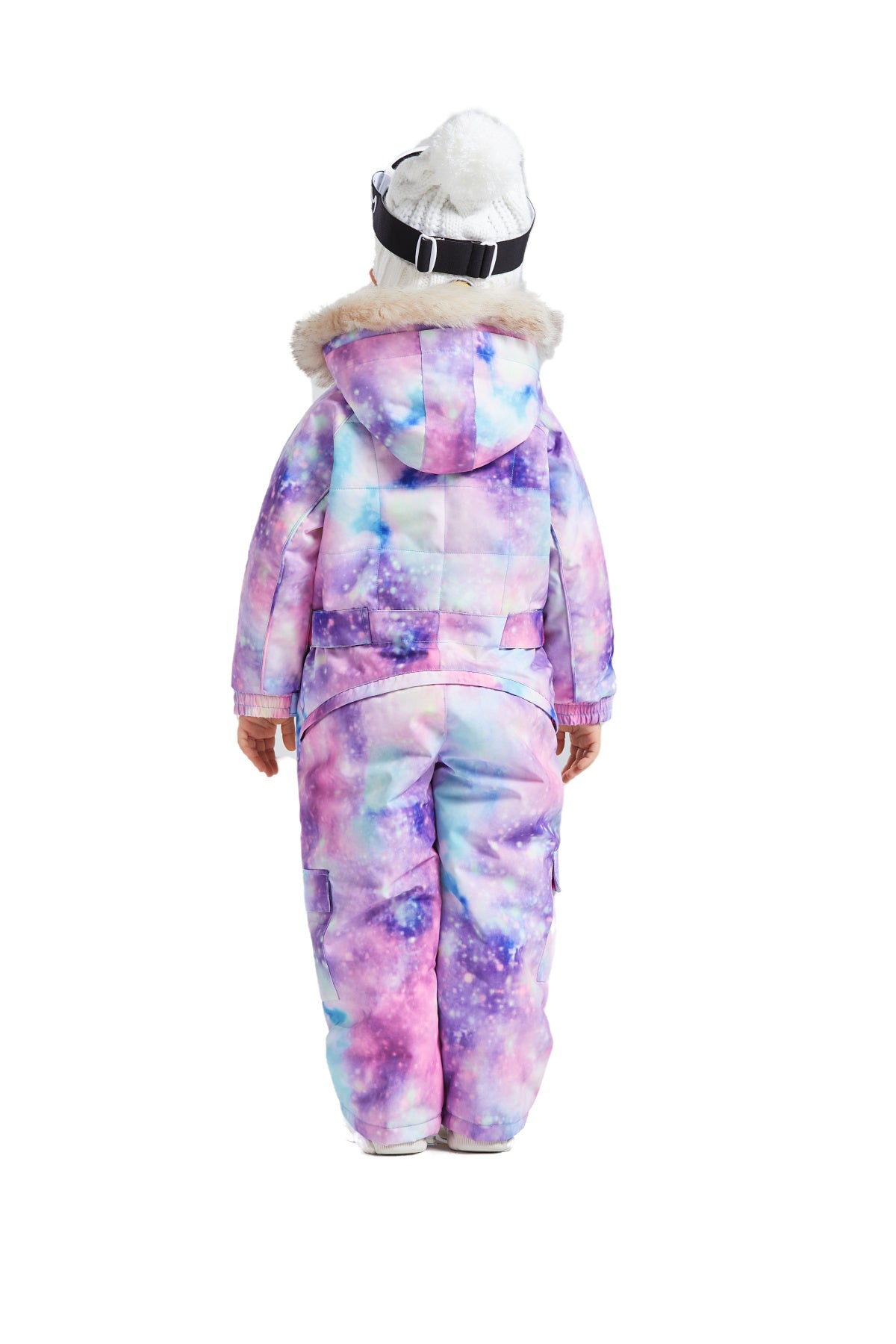 Bluemagic Kids Snow jumpsuit Galaxy Pattern Onepiece Snowsuits