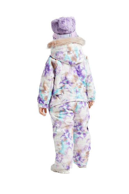 BGX  Kids Snow jumpsuit Galaxy Pattern Onepiece Snowsuits