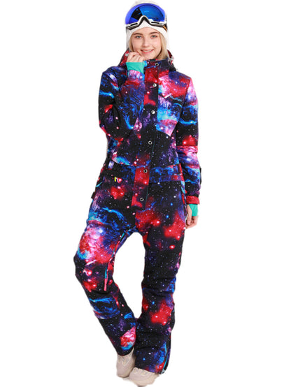 BGX Womens Snow Onepiece Snowsuits Jumpsuits