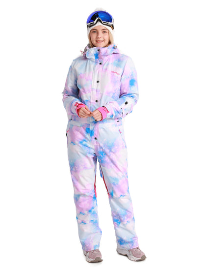 BGX Womens Snow Onepiece Snowsuits Jumpsuits