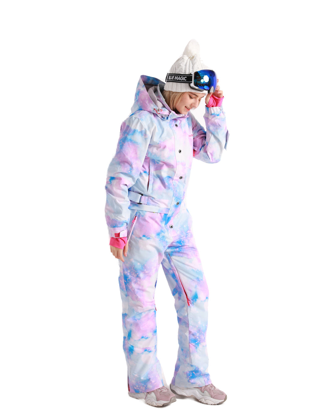 Bluemagic Womens Snow Onepiece Snowsuits Jumpsuits