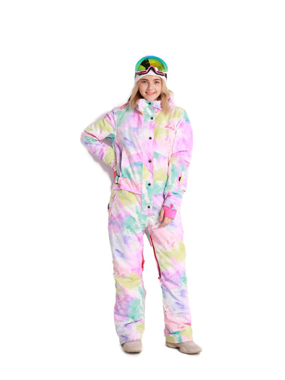 BGX Womens Snow Onepiece Snowsuits Jumpsuits