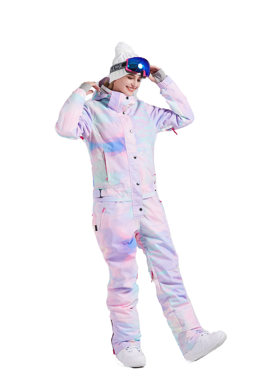 Bluemagic Womens Snow Onepiece Snowsuits Jumpsuits