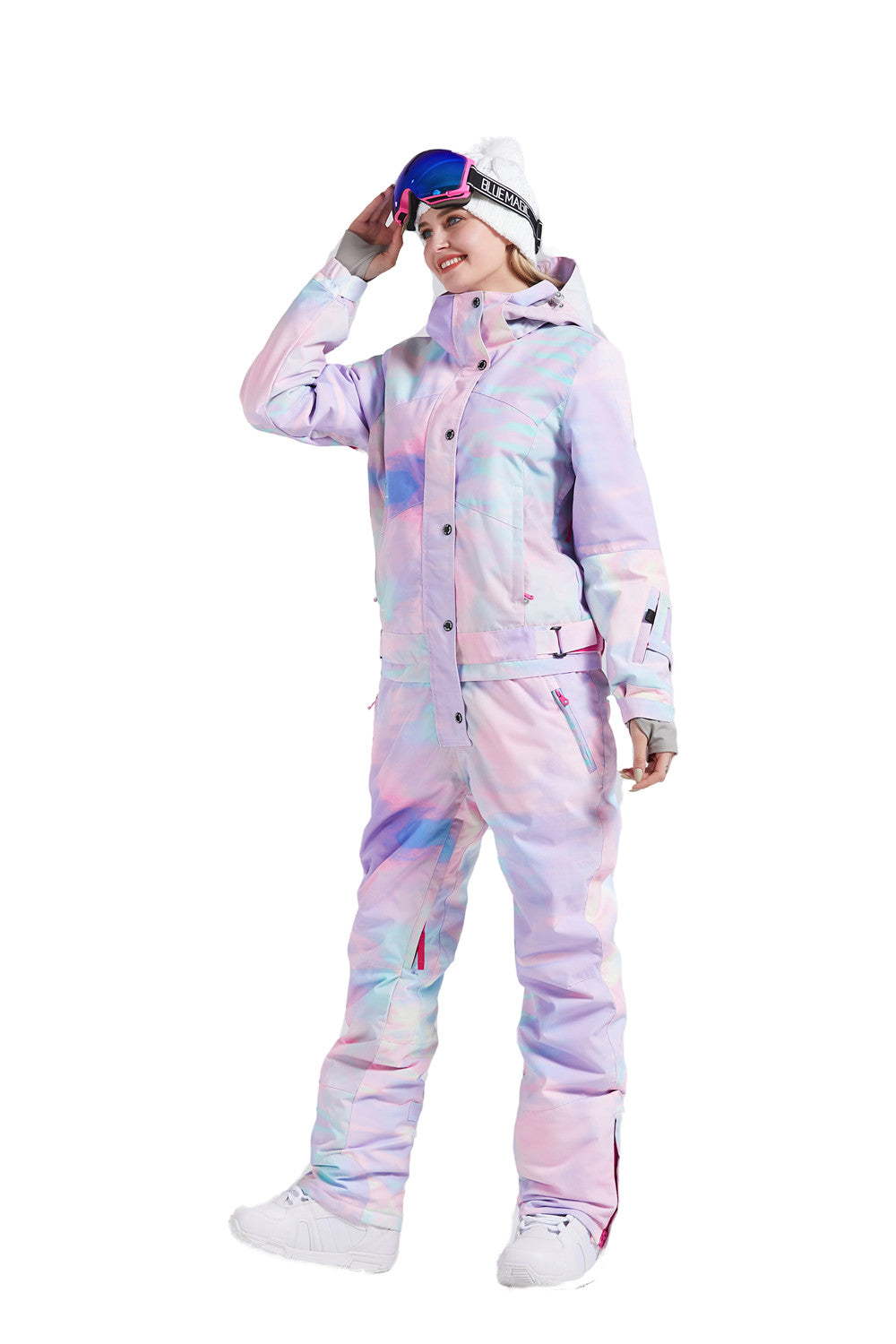 Bluemagic Womens Snow Onepiece Snowsuits Jumpsuits