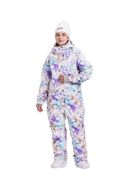 BUMDEEP Woman's Snowsuit  Onepiece Overall
