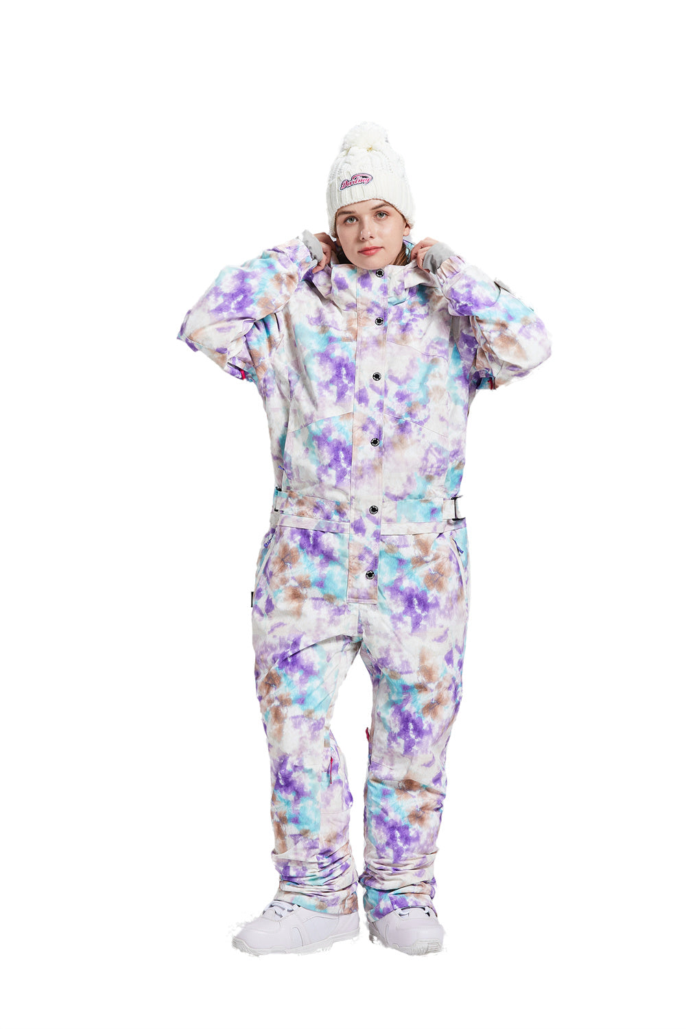 BUMDEEP Woman's Snowsuit  Onepiece Overall