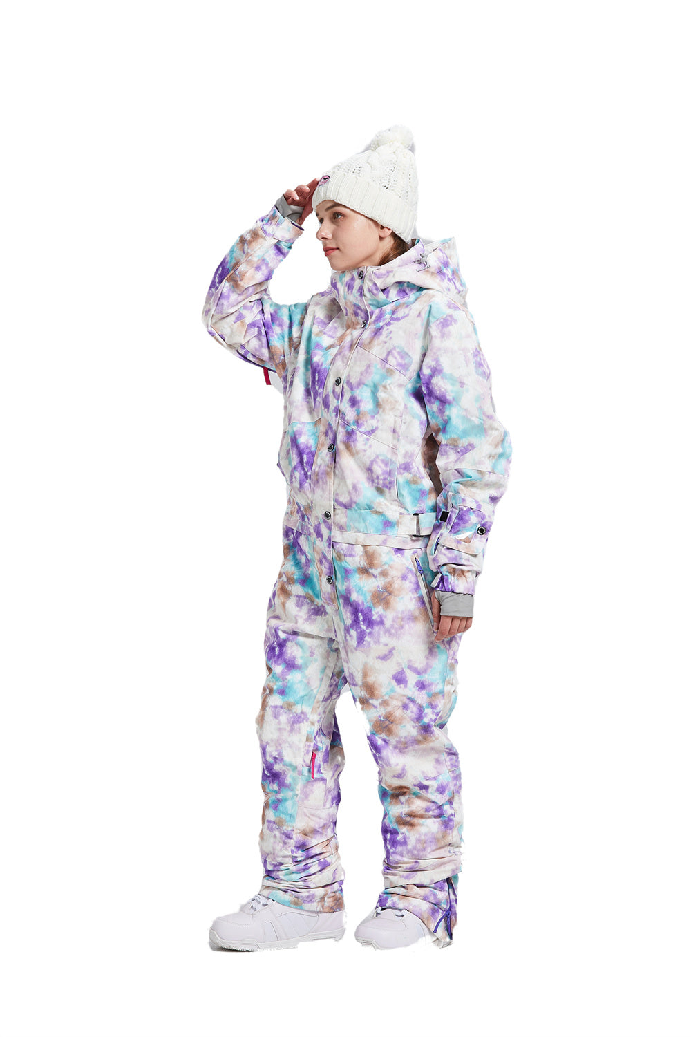 BUMDEEP Woman's Snowsuit  Onepiece Overall