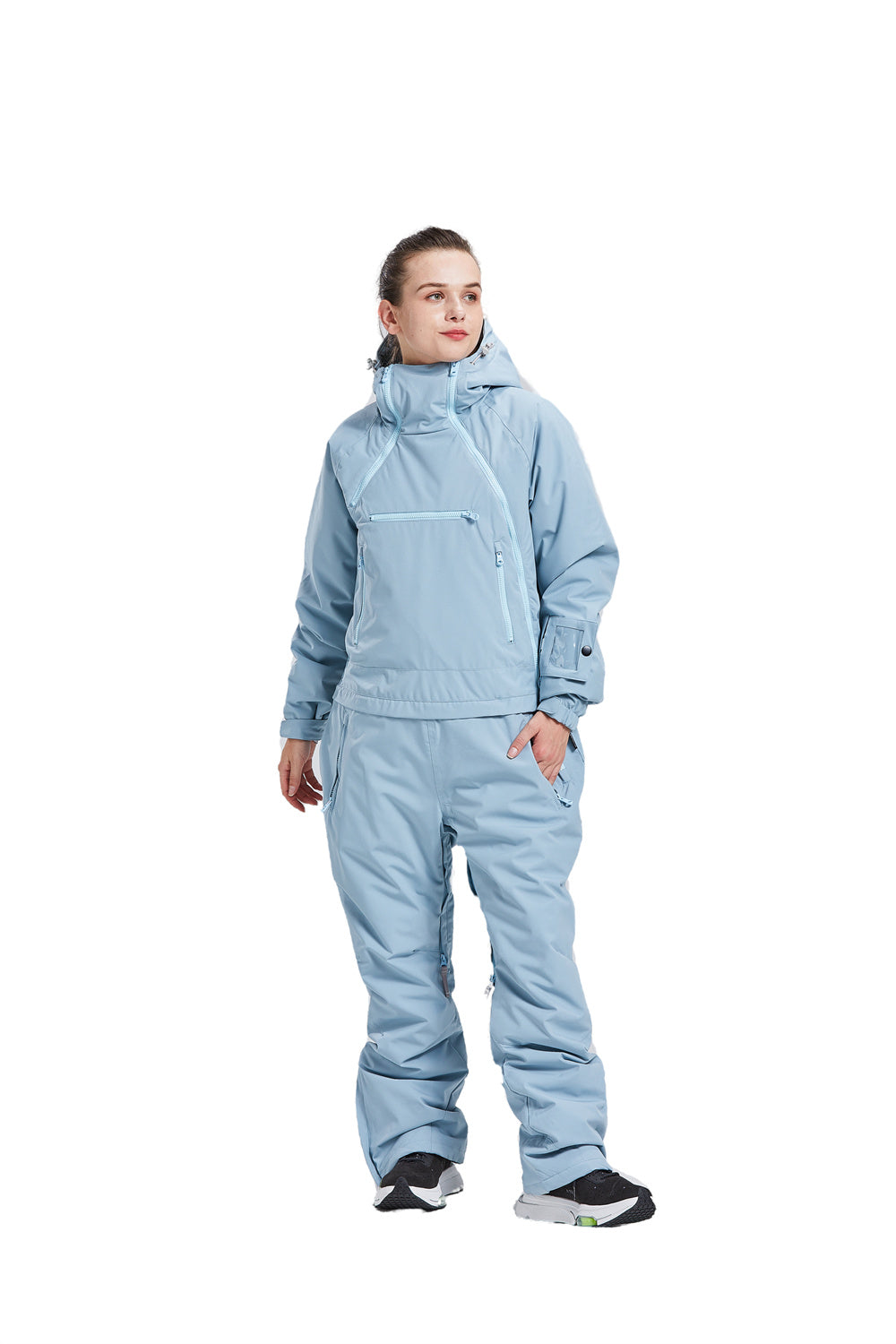 BUMDEEP Woman's Snowsuit  Onepiece Overall