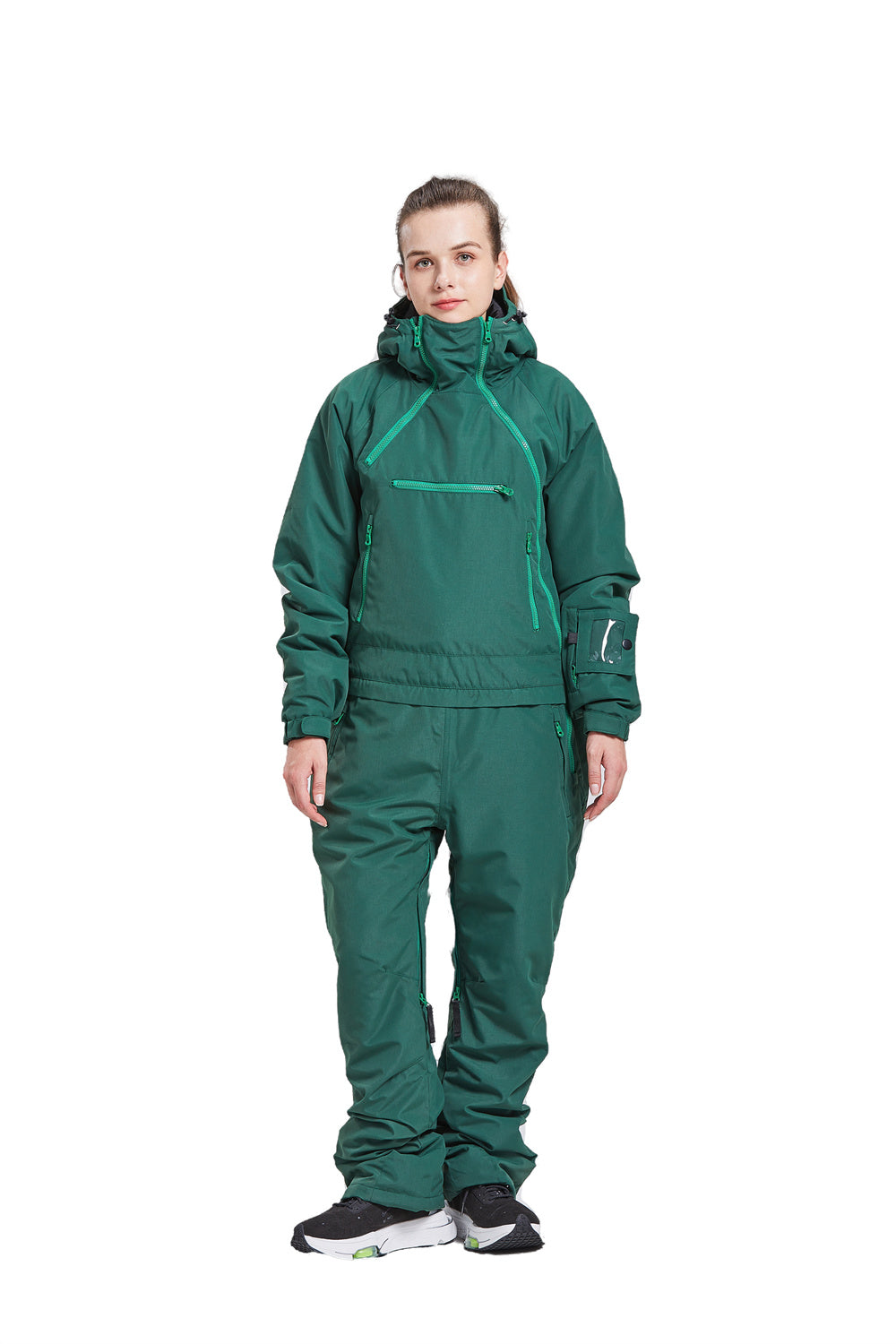 BUMDEEP Woman's Snowsuit  Onepiece Overall