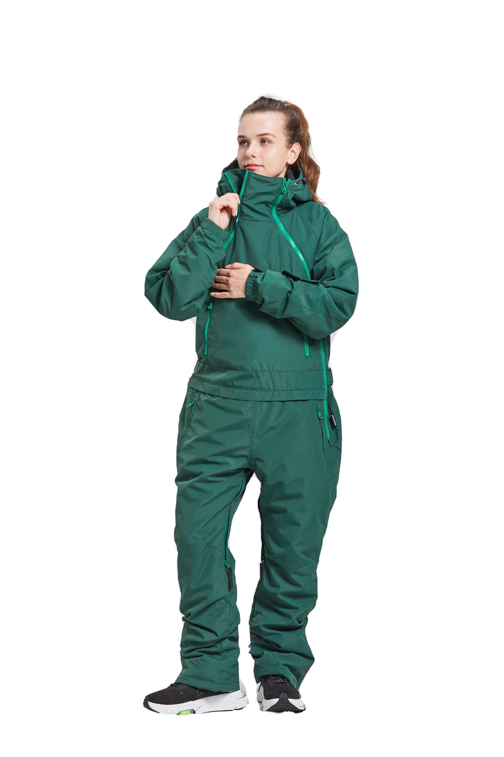 BUMDEEP Woman's Snowsuit  Onepiece Overall