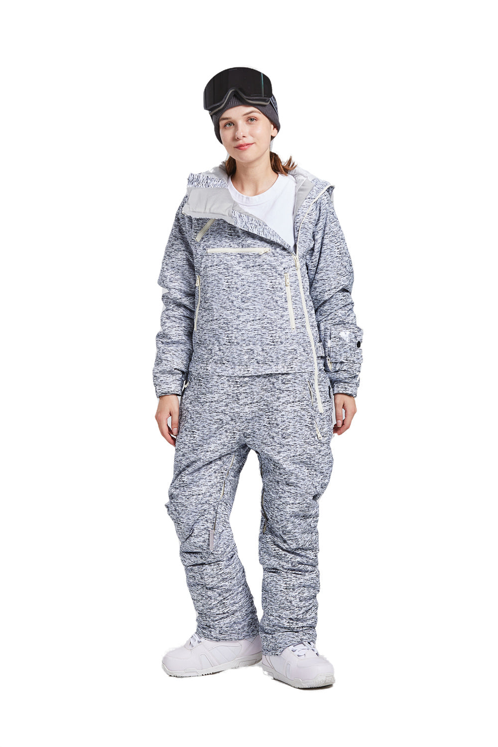 BUMDEEP Woman's Snowsuit  Onepiece Overall