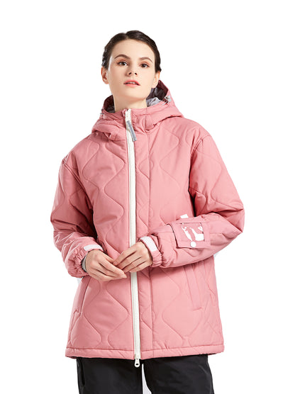 BGX  Womens Quilted Snow Jacket wide Baggy fit Loose