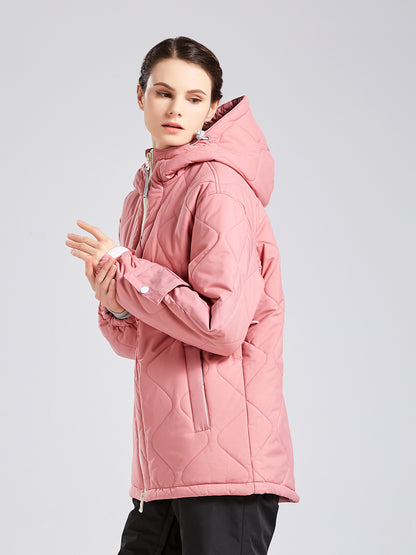 BGX  Womens Quilted Snow Jacket wide Baggy fit Loose