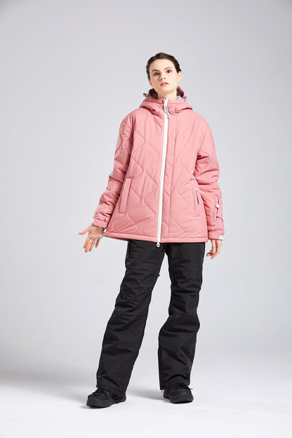 BGX  Womens Quilted Snow Jacket wide Baggy fit Loose
