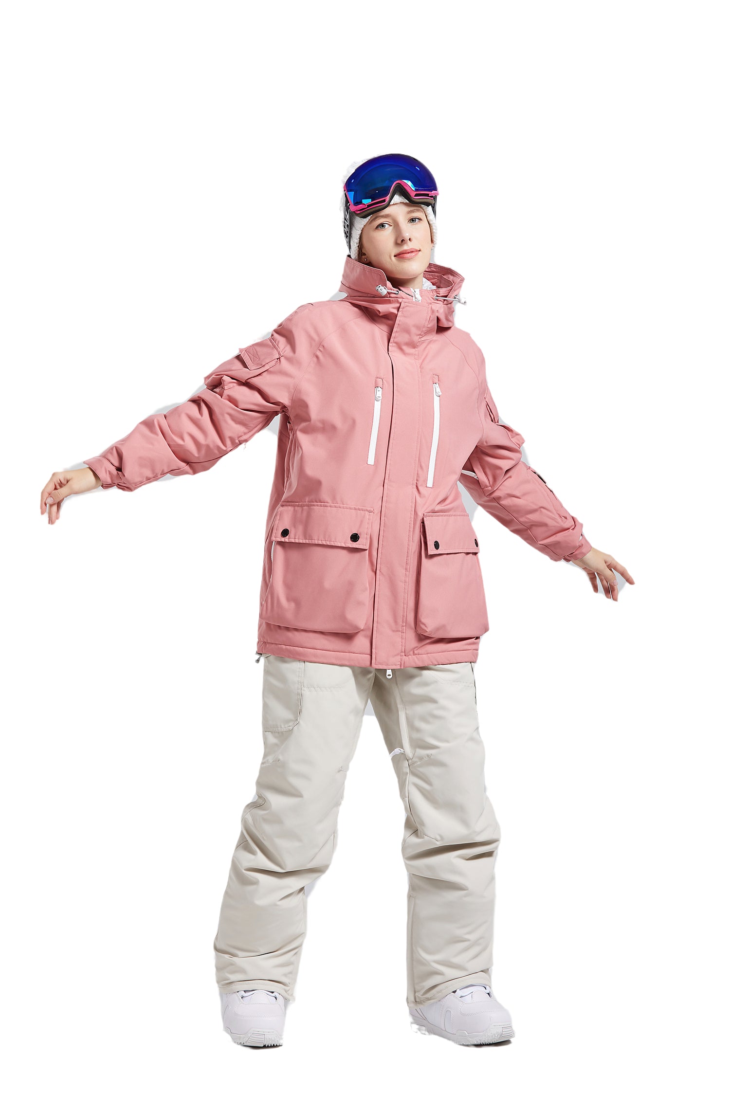 SNBOCON Womens Couple Slim-fit Snow Pants Snowboarding Pants