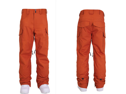 SNBOCON Mens Cargo Snow pants Regular fit