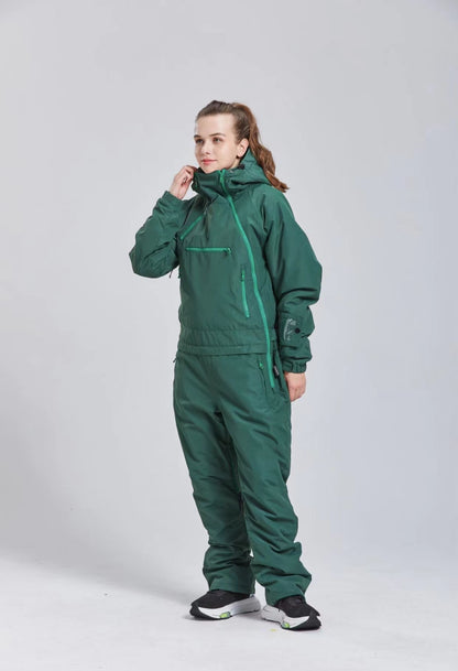 BUMDEEP Woman's Snowsuit  Onepiece Overall