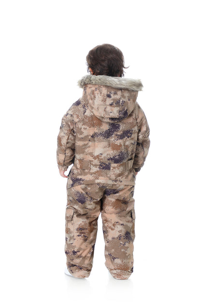 BGX  Kids Snow jumpsuit Galaxy Pattern Onepiece Snowsuits