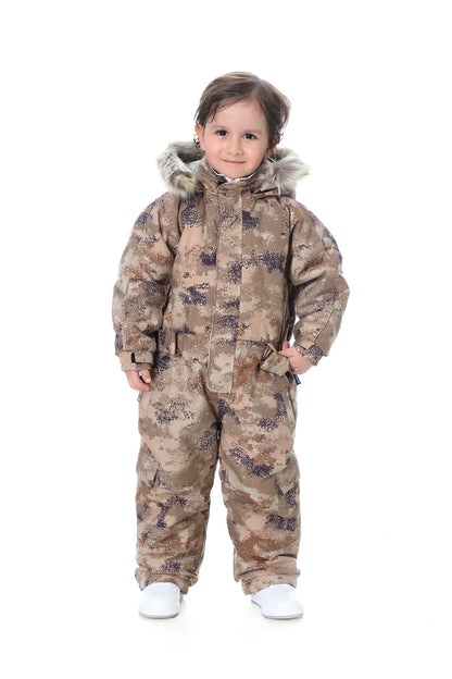 BGX  Kids Snow jumpsuit Galaxy Pattern Onepiece Snowsuits