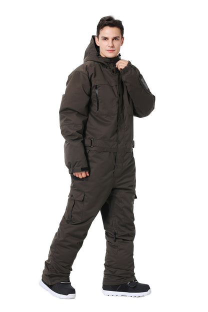 BGX  Men's one-piece Ski Suit  Snowsuits Jumpsuits