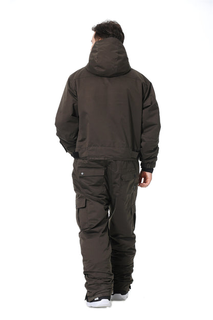 BGX  Men's one-piece Ski Suit  Snowsuits Jumpsuits
