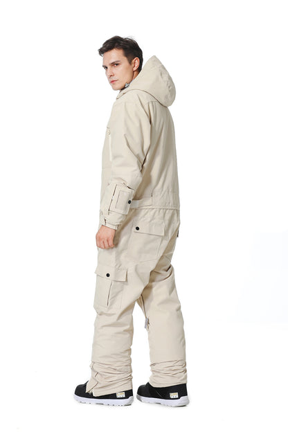 BGX  Men's one-piece Ski Suit  Snowsuits Jumpsuits