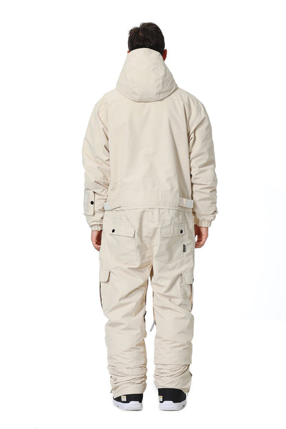 BGX  Men's one-piece Ski Suit  Snowsuits Jumpsuits